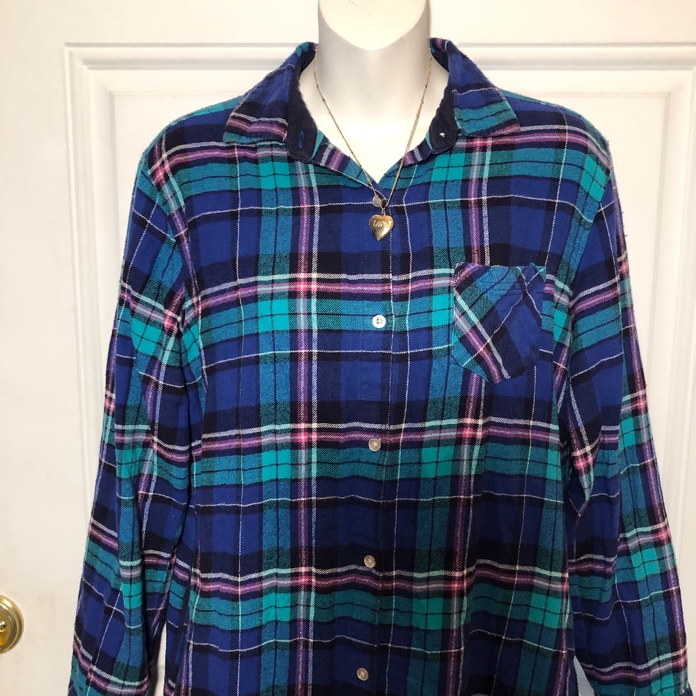 Flannel dress💙